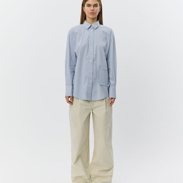 SylvieSW Shirt, light blue striped, Sofie Schnoor