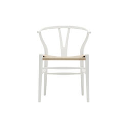 CH24 Wish Bone Chair, natural white/natural, Carl Hansen & S&oslash;n