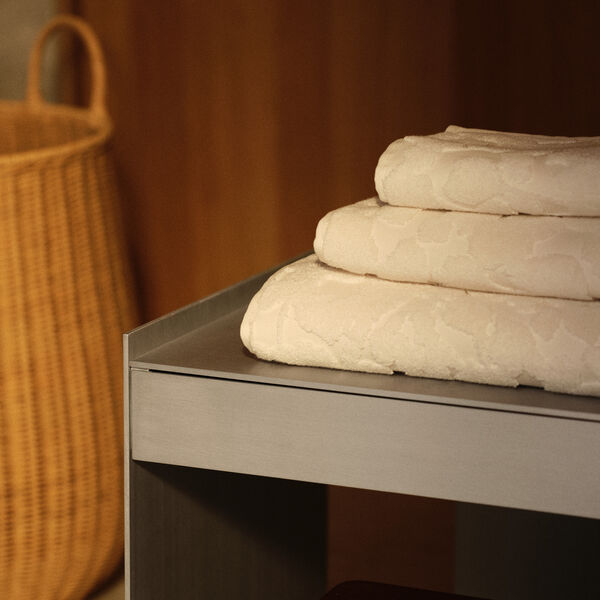 Cilla Bath Towel | Off-White, Ferm Living