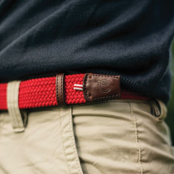 Brussels Belt, red, La Boucle