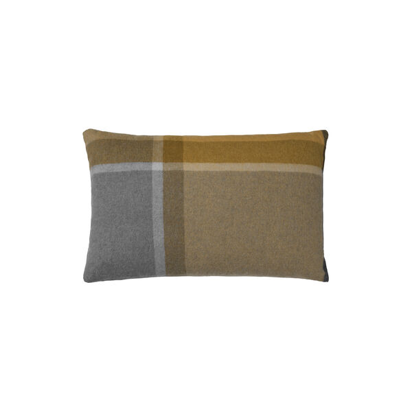 Manhattan Cushion Cover, yellow ocher/smoked glass, ELVANG