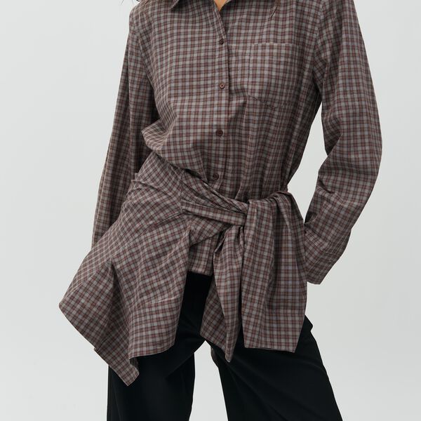 Arlia M Shirt, mirage check, mbyM