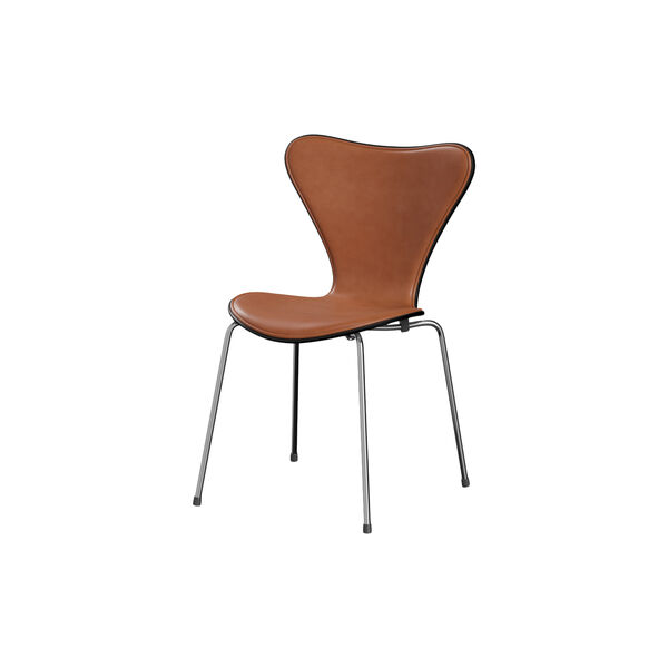 Series 7&trade; 3107 Front Upholstered Chair, Grace Walnut, Fritz Hansen