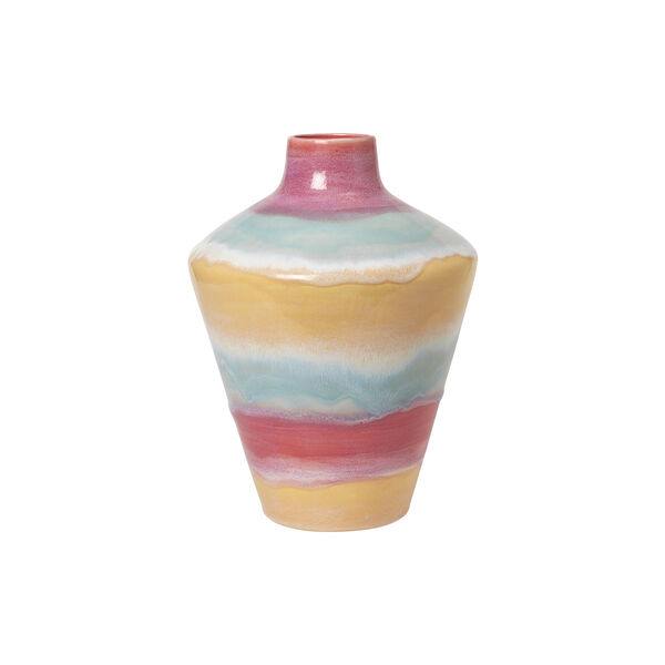 Poppery Vase with Apple, pink/mint/yellow, Kähler