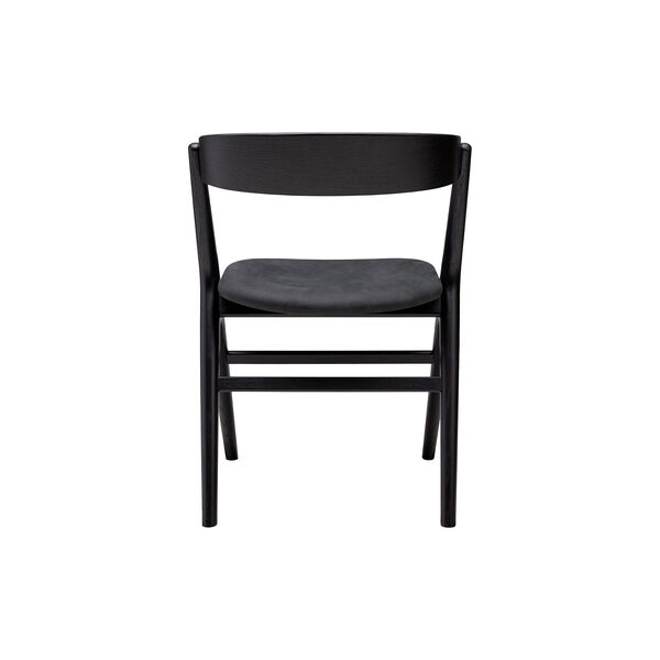 Sibast No 9 Dining Chair, black lacquered oak/dark grey Sibast No 9 Dining Chair, black lacquered oak/dark grey, Sibast Furniture