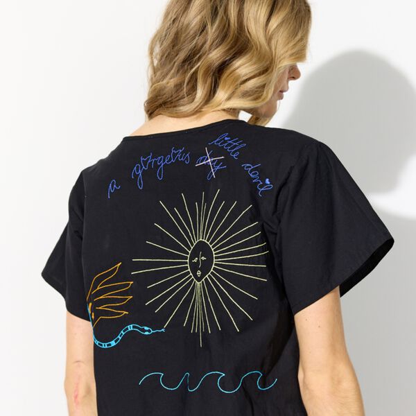Nima Shirt, black, HUNK&Oslash;N