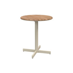 Pelagus Café Table, light ivory, Fritz Hansen