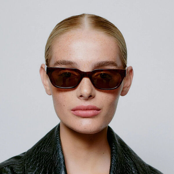 Bror Sunglasses, brown/demi light brown, A. KJÆRBEDE