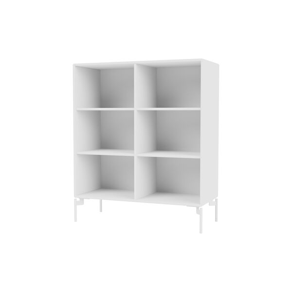 Montana 1113 Shelf with Wheels, 101 new white/black Montana 1113 Shelf with Wheels, 101 new white/black, Montana Furniture