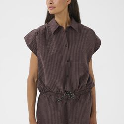 KBEdith Shirt, edith check, Karen by Simonsen