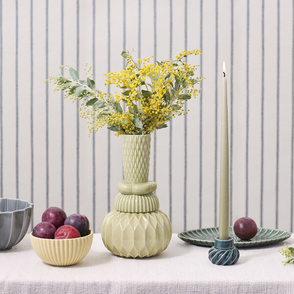 Samsurium Honkadonka vase, wasabi, Dottir Nordic Design