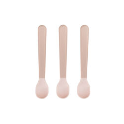 Foodie Easy-grip Baby Spoon 3-pack, powder, Done by Deer