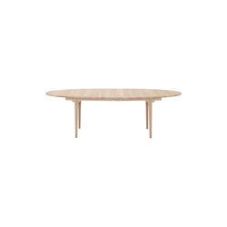 CH339 Dining Table, white oiled oak, Carl Hansen & Søn