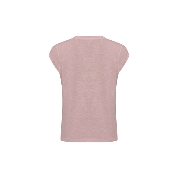 CC Heart Basic V-Neck T-Shirt, old rose, Coster Copenhagen