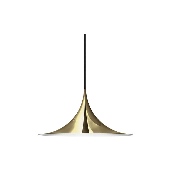 Semi Pendant, polished brass, GUBI