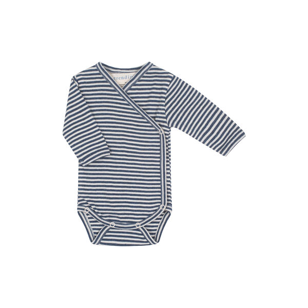 Newborn Wrap Body, navy/offwhite, Serendipity