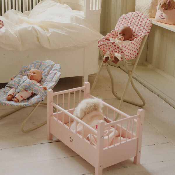 Doll Bed, pink Doll Bed, pink, Konges Sløjd