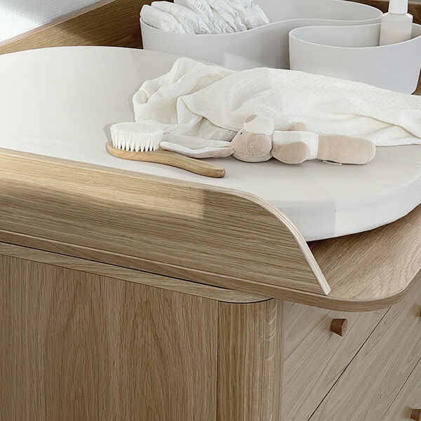 Oval Changing Cushion, stone Oval Changing Cushion, stone, We Are Bitte