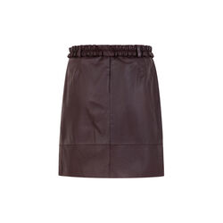 Leather miniskirt, bordeaux, Coster Copenhagen