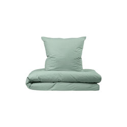 SUPIMA PERCALE Bedding, sage green, Georg Jensen Damask