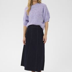 SambrinaSZ Skirt, dark blue denim, Saint Tropez
