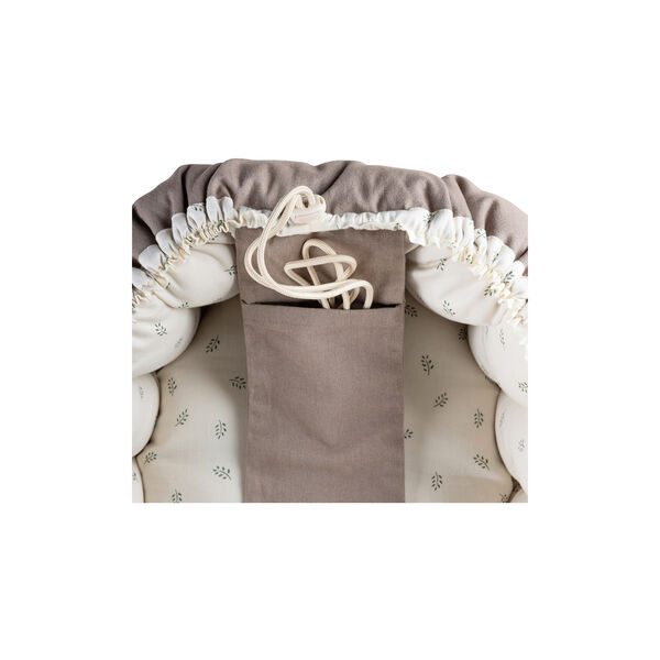 3-in-1 Babynest, sophora leaves, Sebra