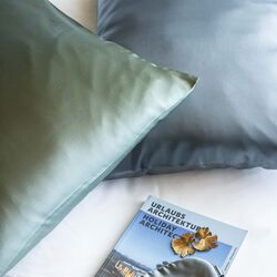 ASHLEY Pillowcase, cendre, Vivaraise