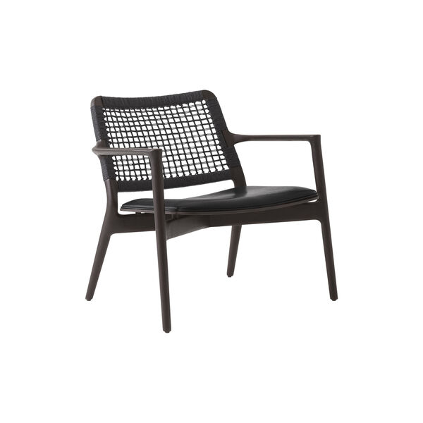 VIPP488 Cabin Lounge Chair, dark oak/black, Vipp