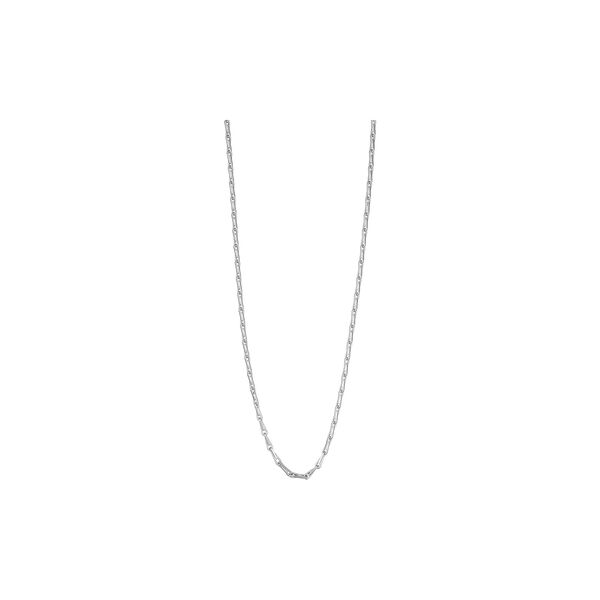 Carmen chain necklace, silver plated, Pure by Nat