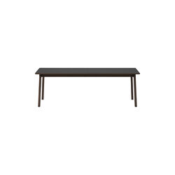 6490 Ana Extension&nbsp;Dining Table 220 cm, black/smoked oak, FredericiaFurniture