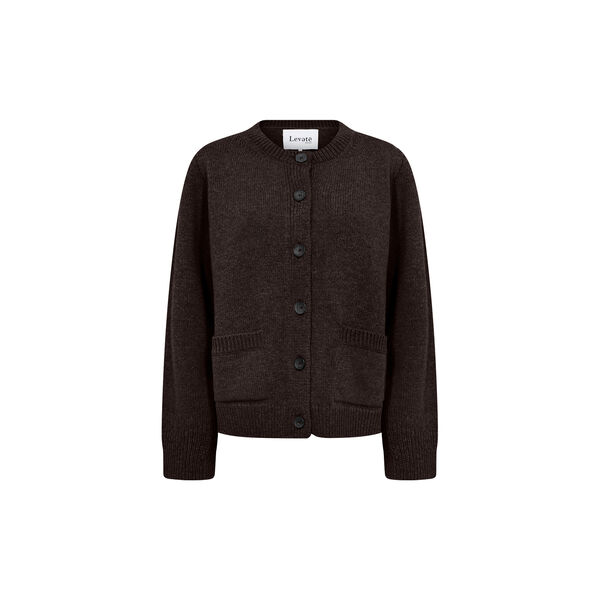 LR-PERLE 9 Cardigan, coffee, Levet&eacute; Room