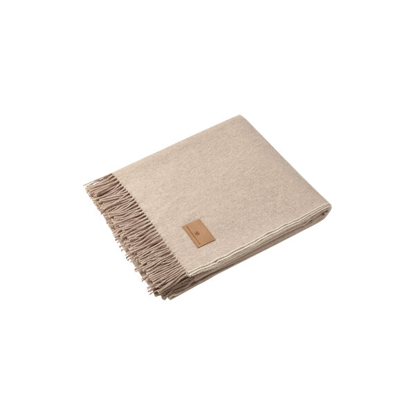 FRINGE Throw, sand, Georg Jensen Damask