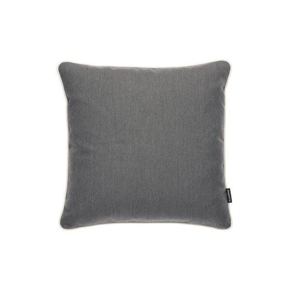 Sunny Indoor/Outdoor Cushion, dark grey, Pappelina