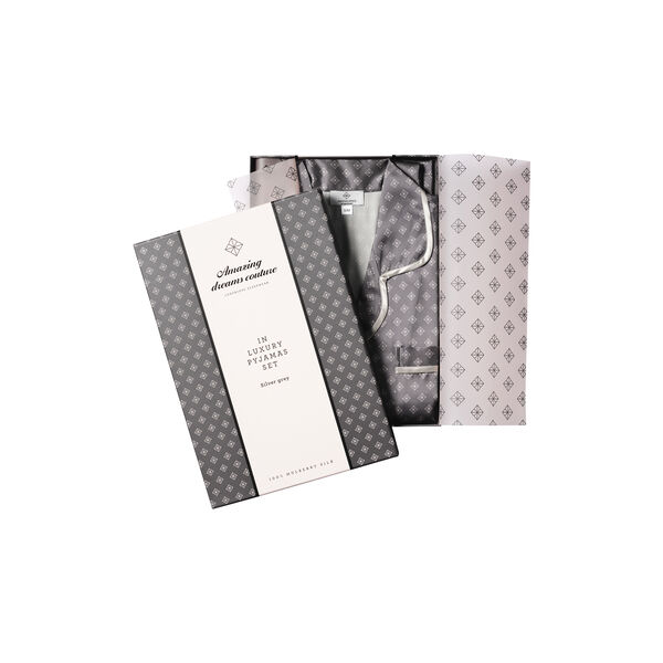 In Luxury Pyjamas, silver grey In Luxury Pyjamas, silver grey, Amazing Space