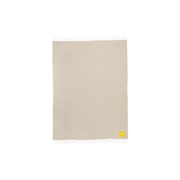 Play throw, beige/yellow, Iittala