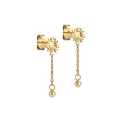 Sunshine&nbsp;Drop Earrings, gold plated, ENAMEL Copenhagen