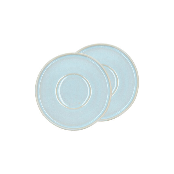Styles Saucer 2 pcs, light blue, Villa Collection