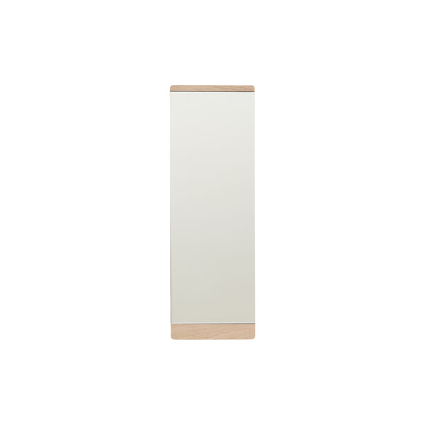 Rim Wall Mirror 110, white oak, Form & Refine