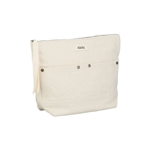 Pouch Pocket Canvas, pure ecru Pouch Pocket Canvas, pure ecru, Aiayu