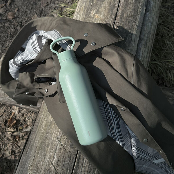 Tabi vacuum insulated bottle 0.55 l., dusty green, Stelton