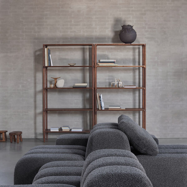 Root Tower Bookcase, oiled walnut, Eilersen