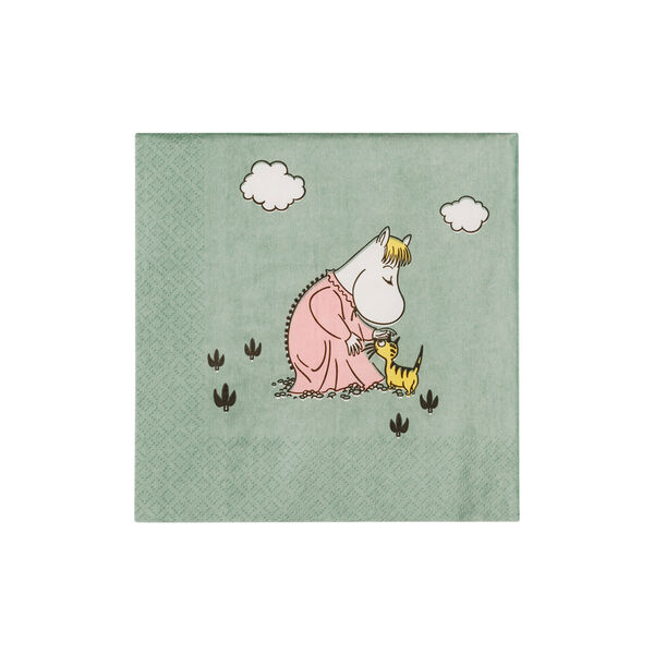 Moomin paper napkin Loving Care, Moomin Arabia