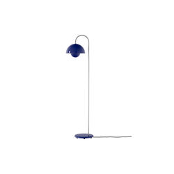 Flowerpot VP12 Floor Lamp, cobalt blue, &Tradition
