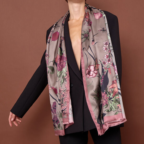 LIVING GARDEN Scarf, old rose LIVING GARDEN Scarf, old rose, Bella Ballou
