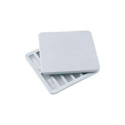 FREEZE-IT Ice Cube Tray with Lid Small, light blue, RIG-TIG