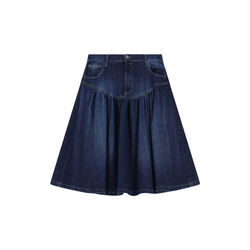 Skirt, blu denim, Please