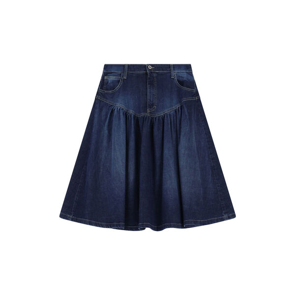 Skirt, blu denim, Please