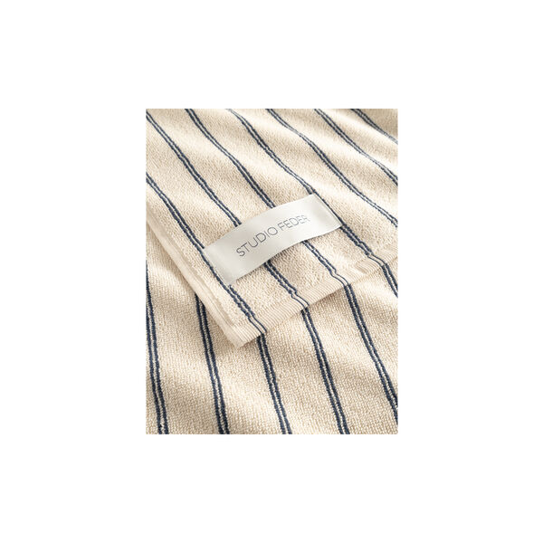 Una Towel, navy rain, Studio Feder