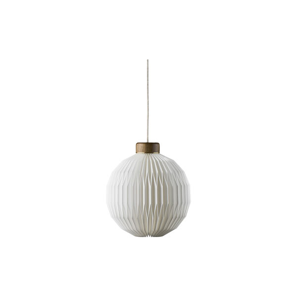 Le Klint 180 Pendant with Paper Shade, smoked oak, LE KLINT