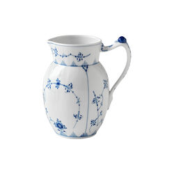 Blue Fluted Plain Jug 90 cl, Royal Copenhagen